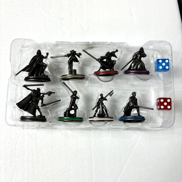 Monopoly Star Wars Saga Edition Board Game Complete Set Collectible 2005 - Picture 11 of 14